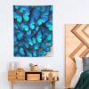 Tapestry Wall Hanging 30 X 40 in Decorates Tapestrys for Bedroom Many Blue Butterfly Wall Tapestry Soft Aesthetic Wall Decor Tapestries for Living Room Personalized Wall Blanket view 4