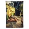 Tapestry Wall Hanging 30 X 40 in Decorates Tapestrys for Bedroom Cafe Terrace at Night Wall Tapestry Soft Aesthetic Wall Decor Tapestries for Living Room Personalized Wall Blanket view 1