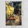 Tapestry Wall Hanging 30 X 40 in Decorates Tapestrys for Bedroom Cafe Terrace at Night Wall Tapestry Soft Aesthetic Wall Decor Tapestries for Living Room Personalized Wall Blanket view 2