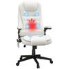 Ergonomic High Back Office Chair with Massage Function | Office Chairs 130 Recline | Computer Chair Height Adjustable | 264 Ibs Capacity - Work Chair with Wheels 360 Swivel(White) view 1