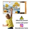 GRRICEPL Electrical Panel Cover, Hidden Meter Electric Box Decorative Painting, Breaker Box Decorative, Fuse Box Cover, Various Styles Available(A,55x110cm) view 3