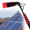 Water Fed Pole Kit Extension Pole, Window Washer Wand, Outdoor Window Cleaner Brush Solar Panel Cleaning Tool Washing Tall Glass Cleaning Poles Telescopic Water Fed Brush,55cmbrush-20FT/6M view 1