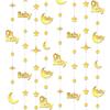 KatchOn, Large Pink and Blue Foil Fringe - 6.4x8 Feet, Pack of 2 | Gold Oh Baby Banner Garland - 8 Feet | Girl or Boy Gender Reveal Decorations | Baby Shower Party Supplies | Baby Shower Decorations view 3