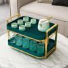 Ciieeo 2 Tier Coffee Cup Holder for Countertop Station Shelf Tea Mug Holder Tree Stand Coffee Bar Organizer Teacup Display Rack Shelf for Coffee Bar Kitchen view 2