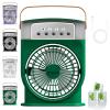 Portable Air Conditioner Cooling Fan, silent, Quiet with 3 Speeds,evaporative personal air cooler, 3 spray levels, suitable for small air conditioners in bedrooms, offices, etc. (Green) view 1