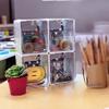 Azar Displays 300360-8PK Stackable Tilt Bin Counter Organizers, White (8-Pack) view 4