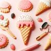 1 Dozen 12 Ice Cream Cone For Birthday Holiday College Graduation Party Metal Cookie Cutter view 3