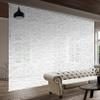 A&F Rod Dcor - Whirl White 6-Panel Single Rail Panel Track Extendable 70"-130" W, Panel width 23.5" view 1