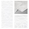 A&F Rod Dcor - Whirl White 6-Panel Single Rail Panel Track Extendable 70"-130" W, Panel width 23.5" view 3