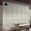 A&F Rod Dcor - Whirl White 6-Panel Single Rail Panel Track Extendable 70"-130" W, Panel width 23.5" view 1