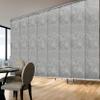 A&F Rod Dcor - Whirl White 8-Panel Single Rail Panel Track Extendable 130"-175" W, Panel width 23.5" view 1