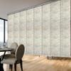 A&F Rod Dcor - Whirl White 8-Panel Single Rail Panel Track Extendable 130"-175" W, Panel width 23.5" view 1