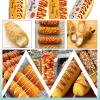 25L Electric Deep Fryer, with Drain, lid, Temperature Adjustable, Commercial Korean Corn Cheese Hot Dog Frying Machine, for Restaurant,Store,Home,220V view 2