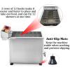 25L Electric Deep Fryer, with Drain, lid, Temperature Adjustable, Commercial Korean Corn Cheese Hot Dog Frying Machine, for Restaurant,Store,Home,220V view 4