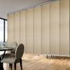 A&F Rod Dcor - Whirl White 8-Panel Single Rail Panel Track Extendable 130"-175" W, Panel width 23.5" view 1