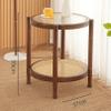 JATIBOSH Coffee Table for Living Room Home, Office Industrial Cocktail Tables, Living Room Tables, Small Coffee Table, Furniture, Side Table, Coffee Tables, Dining Table, Easy Assembly view 2