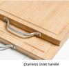 cutting board With Groove Chopping board Non-Slip & Sturdy Design Cutting boards for Kitchen Cutting Boards Made Of Natural Bamboo for Kitchen chopping board(Medium) view 4