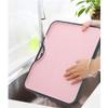 FOZCJS cutting board Household Cutting Board Kitchen Cutting Board Cutting Board and Cut Fruit Mat Cutting Board Press Board Glue Board Plastic chopping board(B), 20010125 view 3