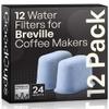 12 Water Filters for Breville Espresso Machines - Replacement Charcoal Filters for Breville Coffee Makers (BWF100 Compatible) view 1