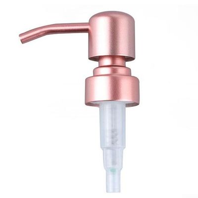Metal Soap Dispenser Pump Head Replacement Pump for Your Soap or Lotion Dispenser, 304 Stainless Steel Replacement Pump for Liquid Hand Soap Dispensers(Rose Gold)
