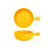 Baking Dish 500ML Oven Baked Rice Bowl Ceramic Fruit Salad Bowl Baking Single Handle Baking Pan Household Breakfast Bowl Plate bakeware(Orange) view 1