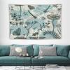 HZOHNAGO Dragonfly Tapestry Rustic Vintage Dragonflies Lotus Seedpod Pattern Printed Wall Tapestry Wall Hanging for Bedroom Living Room Dorm 90" W x 60" H view 1