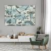 HZOHNAGO Dragonfly Tapestry Rustic Vintage Dragonflies Lotus Seedpod Pattern Printed Wall Tapestry Wall Hanging for Bedroom Living Room Dorm 90" W x 60" H view 2