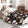Axolotl Blanket Ultra Soft Flannel Throw Blanket Gifts for Axolotl Lovers Blankets for Girls Boys Kids Women Adults Stuff 80"X 60" view 4