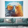 JJoias Eagles-sunglass-print Tapestry, HD Pattern Tapestry Wall Hanging for Bedroom Room, Poster Blanket College Dorm Home Decor, 50"x60" view 3