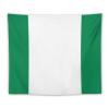 Nigeria Flag Tapestry Wall Hanging, National Flag Art Wall Decoration Tapestry, Tapestry For Bedroom Living Room Dorm Home Decoration, 50"x60" view 1