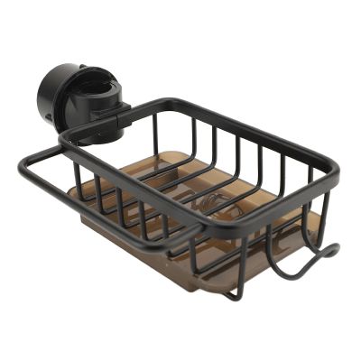 GLOGLOW Kitchen Sink Organizer, Space Saving Kitchen Sink Faucet Organizer for Round Water Pipe (Black), GLOGLOWkpx35fzsq4-11