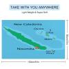 Puxufody Maps of New Caledonia Towels Beach,Beach Blankets Bathroom Swimming Towels view 2