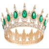 Papoopy Crown for Women, Queen Crown Tiara for Birthday Wedding Party Decorations Green view 1