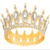 Papoopy Crown for Women, Queen Crown Tiara for Birthday Wedding Party Decorations Golden view 1