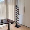 Heavy Duty Metal Spine Book Shelf,4-11 Tier Invisible Bookshelf with Removable Shelves and thicken Base vertical book shelf Various sizes and colors for Home Office Living Room etc(Gray,6Tier) view 4