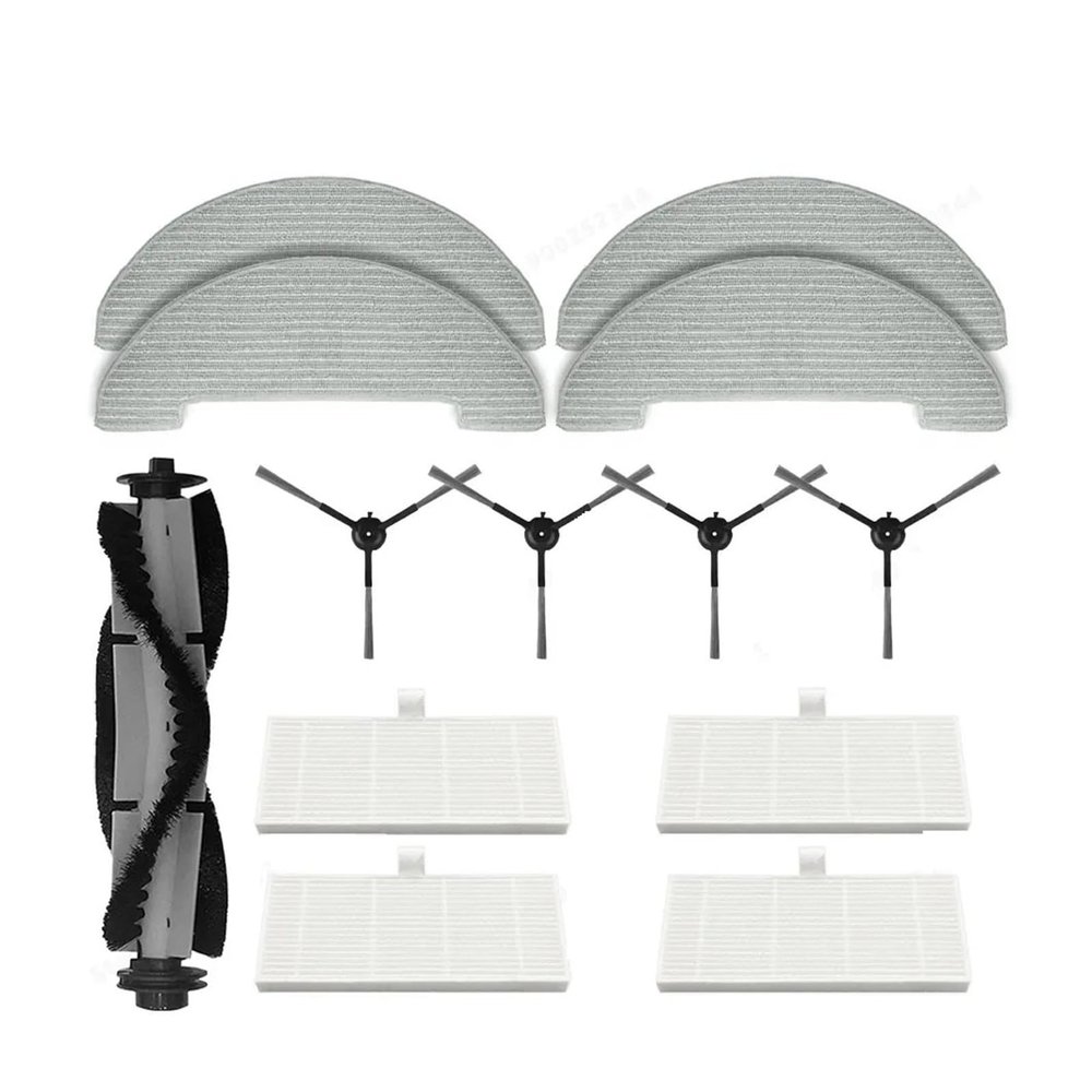 BCWBLWE Replacement Spare Parts Accessories Main Side Brush Hepa Filter Mop ClothCompatible for Vactidy Nimble T7 T8(Set B), fu88yyun01
