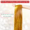 Gloreyan 10000 Strands Christmas Tinsel Icicles Golden Iridescent Tinsel Foil Fringe Icicles Christmas Tree Tinsel Decoration for Christmas Birthday Wedding Party Hanging Decoration view 2