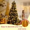 Gloreyan 10000 Strands Christmas Tinsel Icicles Golden Iridescent Tinsel Foil Fringe Icicles Christmas Tree Tinsel Decoration for Christmas Birthday Wedding Party Hanging Decoration view 4