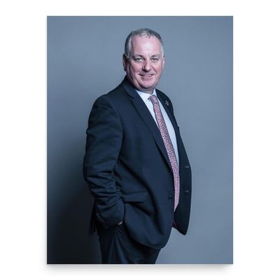 Lord McConnell of Glenscorrodale Official Portrait Poster Print - Wall Art for Home and Office Decor, No Frame, Large 18"x24"