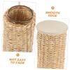 Levemolo Woven Wall Vase for Flowers Unique Minimalist Design Materials Home Decor for Indoor Spaces Housewarming view 3
