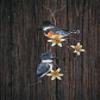 Bovano - Wall Sculpture - Male & Female Kingfisher view 3