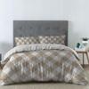 ALAGEO Khaki Buffalo Check Plaid Duvet Cover Sets Farmhouse Style Bedding Sets 3 Pcs Soft Comforter Cover Set Including 1 Quilt Cover 2 Pillow Cases, Queen Size Comforter Cover Set, LXM08714 view 2