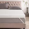 AMICLIBER 3 Inch Twin Gel Memory Foam Mattress Topper, Cooling Bed Topper with Removable Cover, Soft & Pain Relief & Breathable, CertiPUR-US & Oeko-Tex Certified view 1
