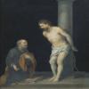ZVLYVHSK Famous Painting Photo Painting Prints Artwork Pictures Christ At the Column by Bartolom Esteban Murillo Pictures Printed for Office Decor 60x90cm view 1