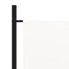 3-Panel Room Divider Cream White,Temporary Wall, Cloakroom Divider,Porch Civider,Courtyards Divider,Apartment Divider,for Dorm,School,Restaurant,Apartment,Sunroom,Baby Room,102.4"x70.9" view 4
