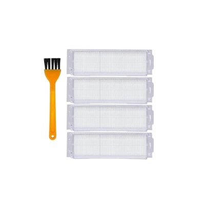 TEidea 4pcs/8pcs,HEPA Filter Parts,Compatible for Mijia STYTJ02YM/MJST1S / MJST1SHW/(XMSTJQR2S/BHR5771EU/BHR5771) Replace Accessories(White-4 pcs)