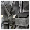 CALACH 2 Pack Laundry Bag Backpack, 27 x 34Sturdy Laundry Bag with Shoulder Straps Drawstring Closure Heavy Duty Foldable Laundry Backpack for College, Travel, Laundromat, Apartment (Black) view 4