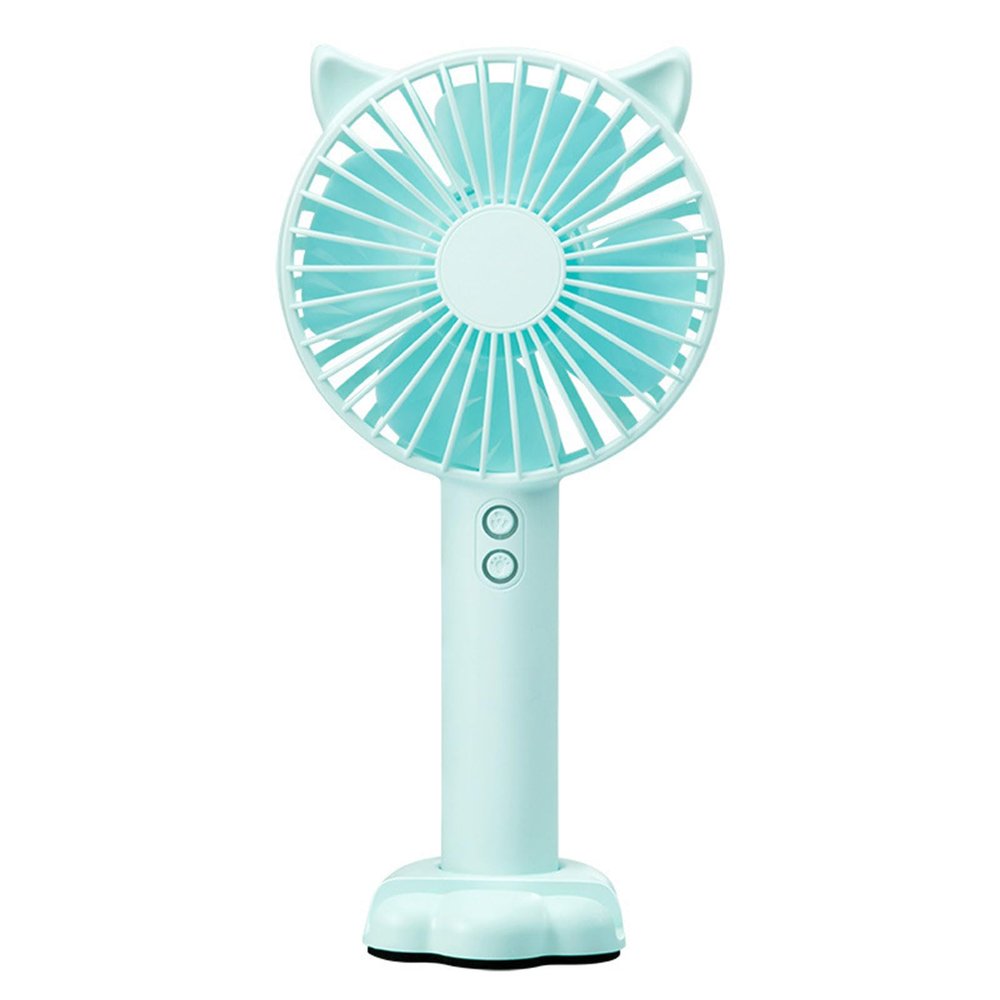 BWANGIAO Small Fan Desk Fan Portable Cooling Device Handheld Powerful Fan ABS Material Perfect Gift for Fashionable Lover
