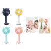 BWANGIAO Small Fan Desk Fan Portable Cooling Device Handheld Powerful Fan ABS Material Perfect Gift for Fashionable Lover view 2