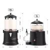 Hot Chocolate Dispenser Machine,Commercial Chocolate Fountain,Electric Chocolate Beverage Making Machine,30~90 Adjustment Chocolate Tempering Machine for Heating Coffee,Milk,5L view 3